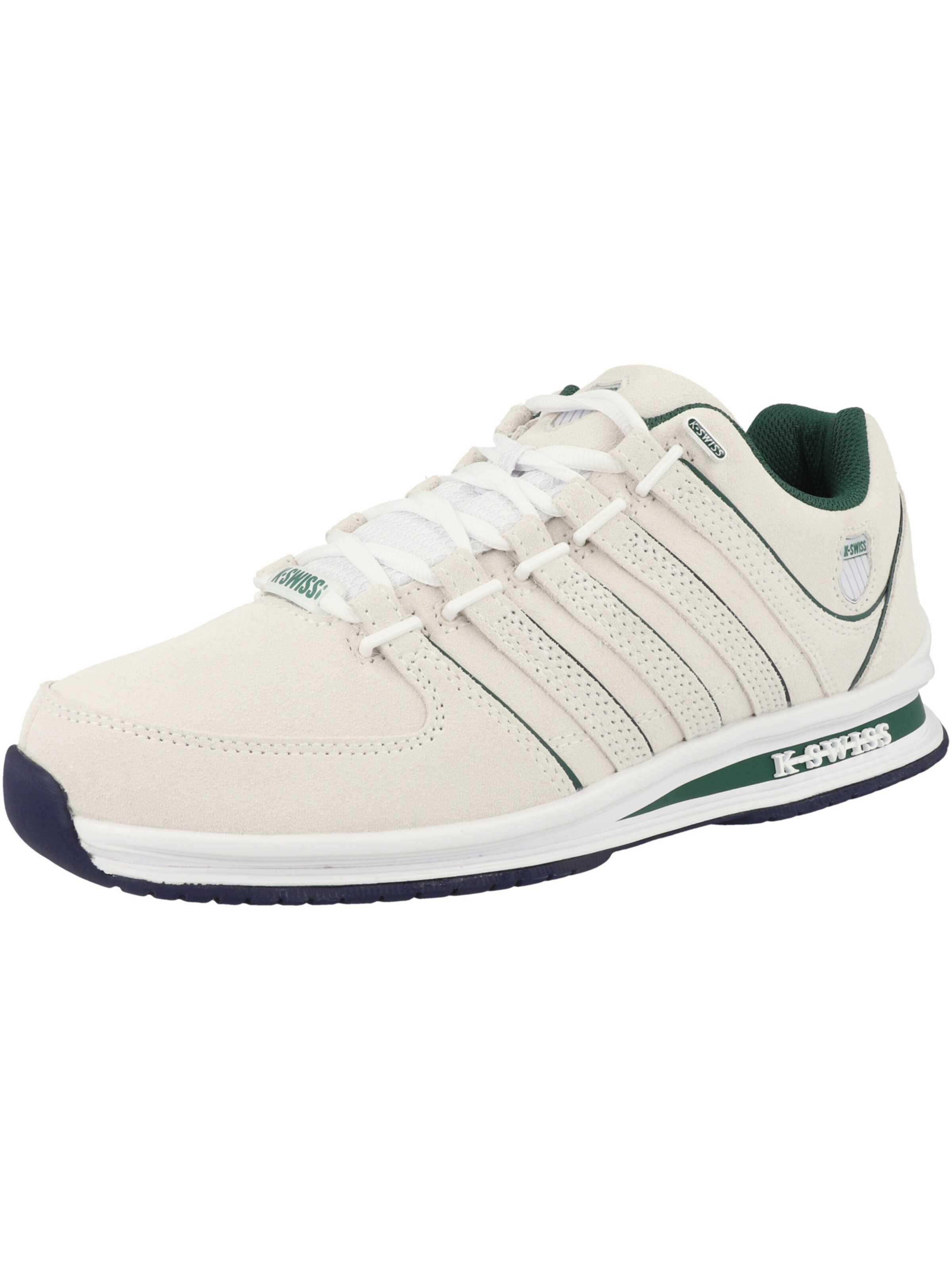 Sneaker bassa 'Rinzler' di K-SWISS in bianco: frontale