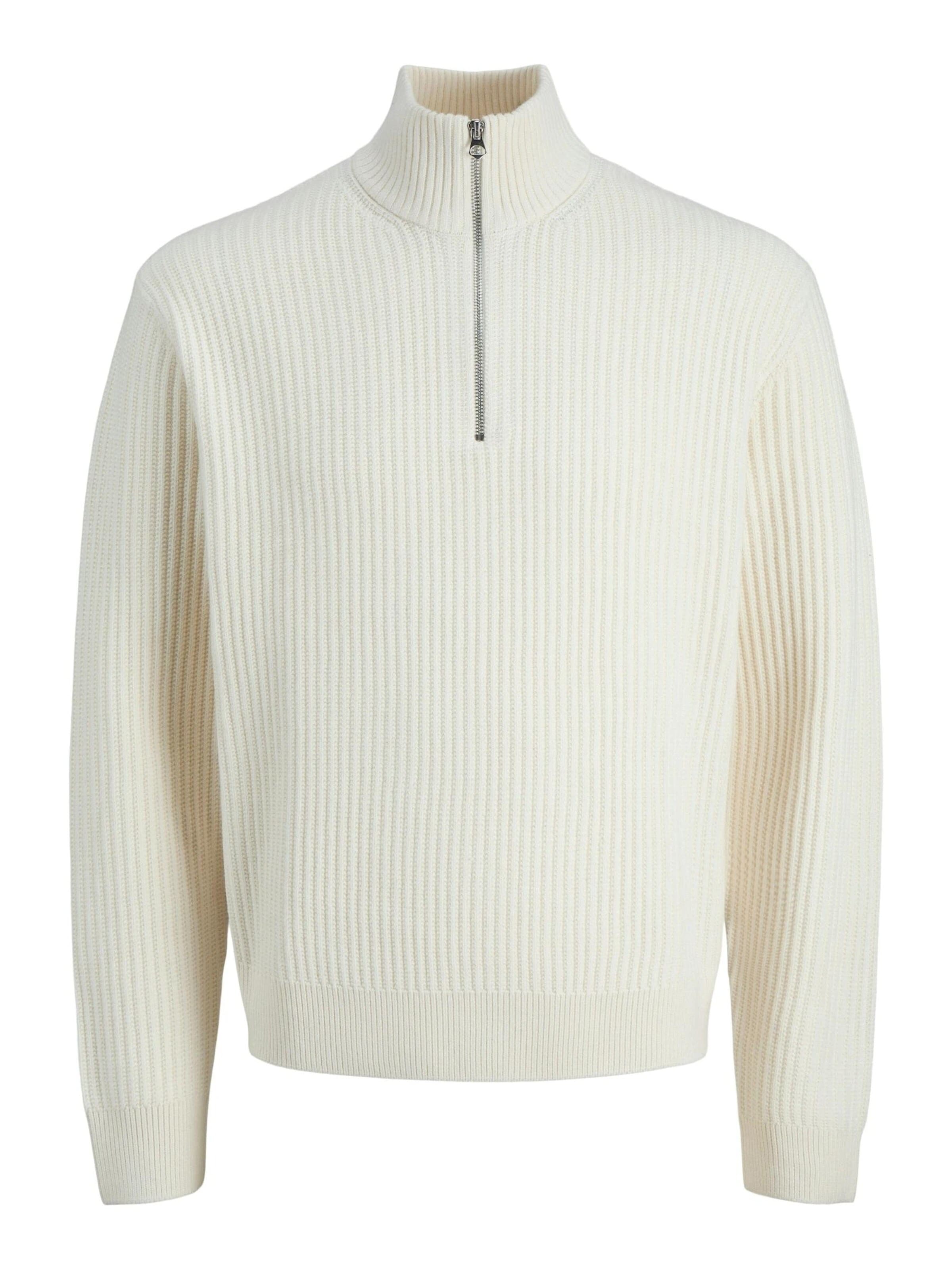 JACK & JONES Sweter '12283177' w rozmiarze L w kolorze offwhitem, Podgląd produktu