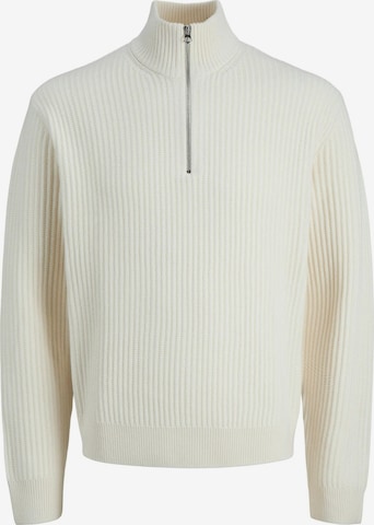 JACK & JONES Sweter '12283177' w kolorze biały: przód