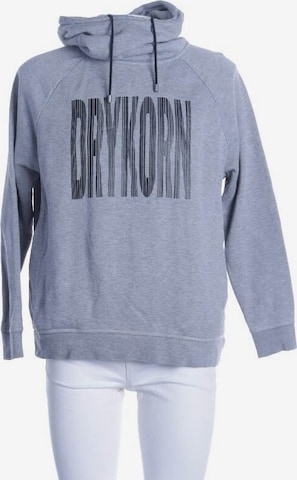DRYKORN Sweatshirt & Zip-Up Hoodie in XS in Grey: front