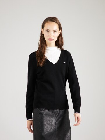 GANT Sweater in Black: front