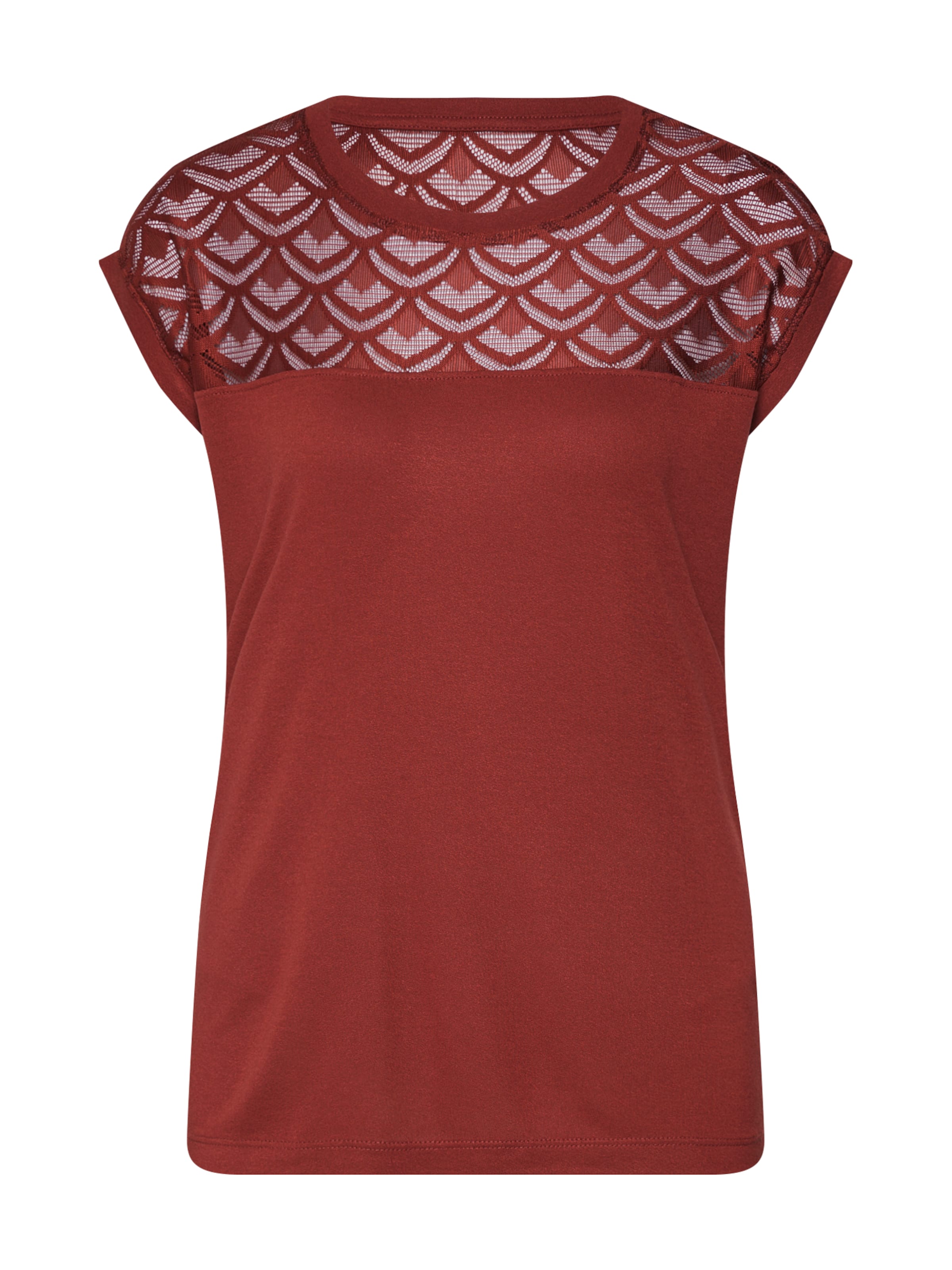 ONLY T-shirt i röd: framsida