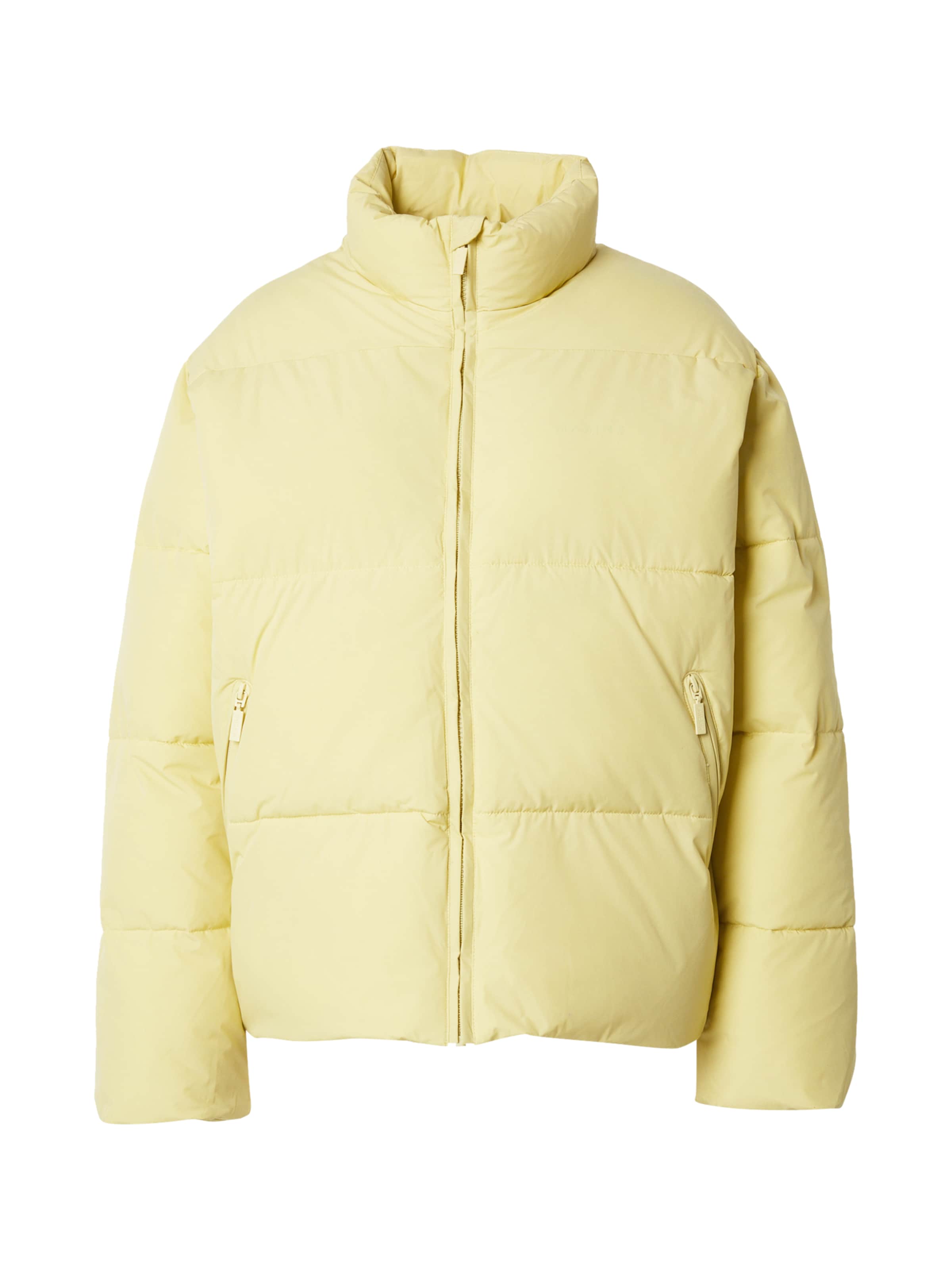 mazine Зимно яке в жълто: отпред