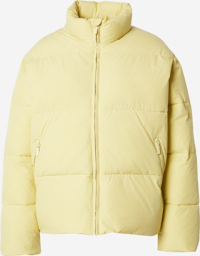 Žieminė striukė iš mazine, spalva – šviesiai geltona, Prekių apžvalga