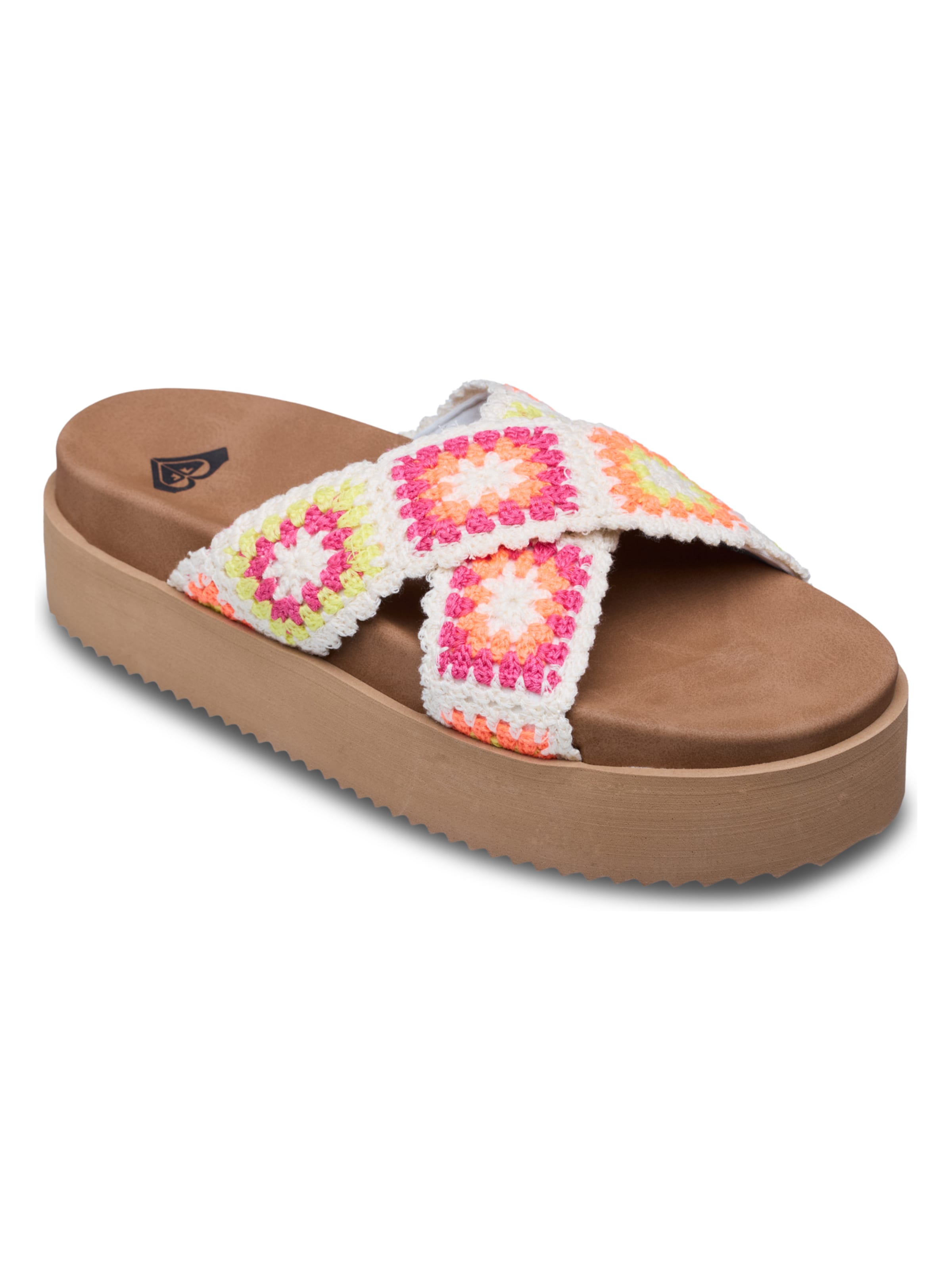 ROXY Mules 'Syenna Hi' in Beige: front