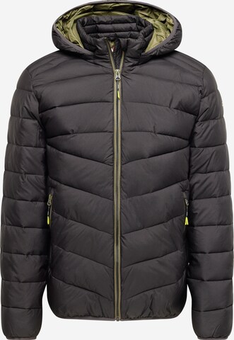 Veste outdoor CMP en noir : devant