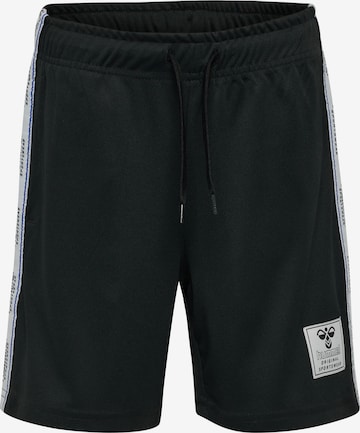 Hummel Regular Workout Pants 'Ozzy' in Black: front