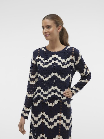 Pull-over 'VENUS' VERO MODA en bleu : devant
