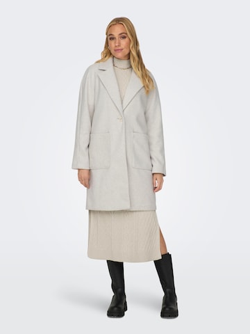 Manteau mi-saison 'NEW VICTORIA' ONLY en blanc : devant