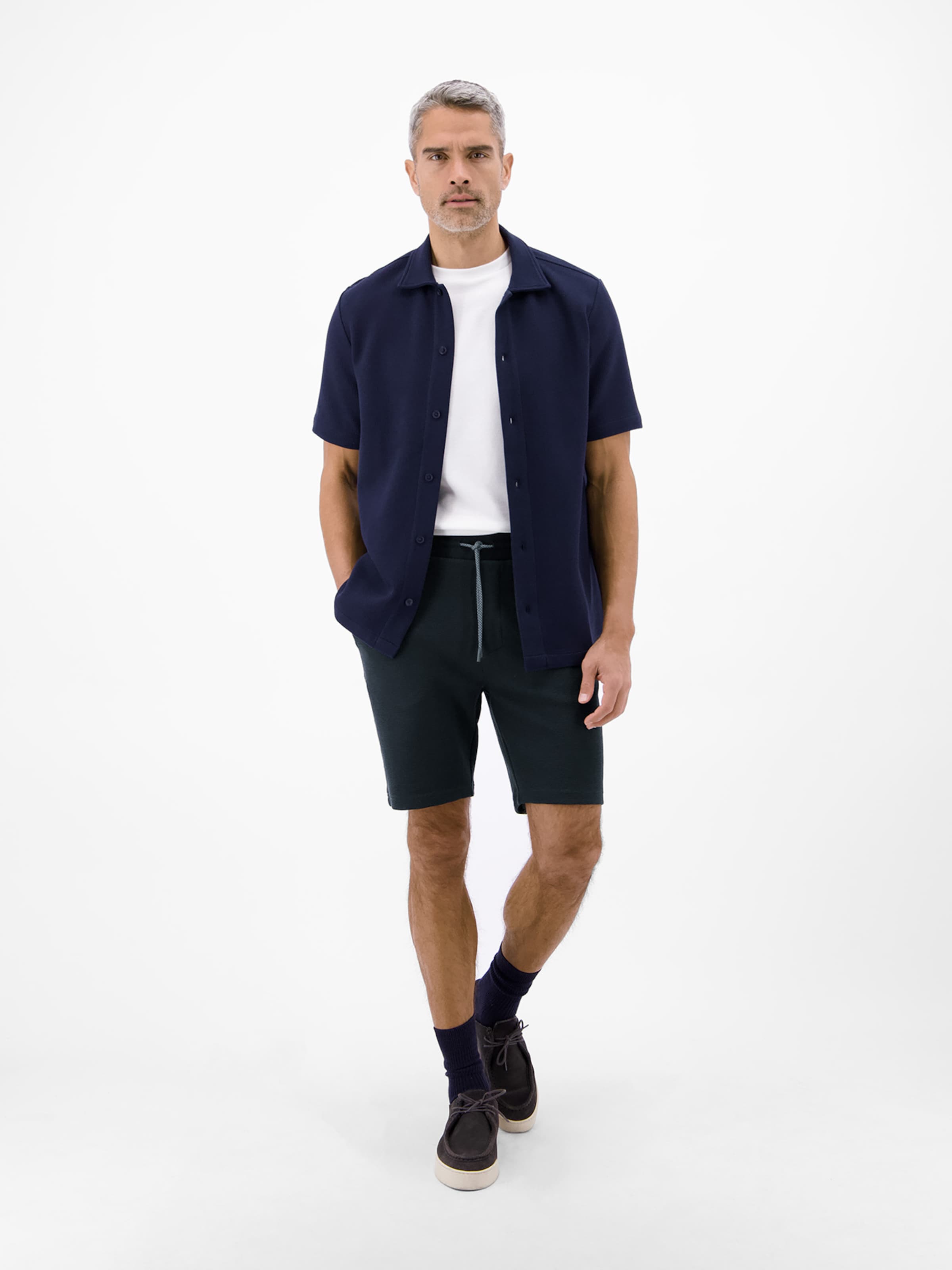 Regular Pantalon LERROS en bleu