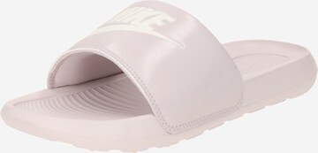 Nike Sportswear Pantoletter 'Victori One' i lilla: forside