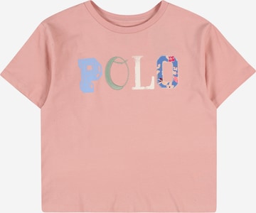 rozā Polo Ralph Lauren T-Krekls: no priekšpuses