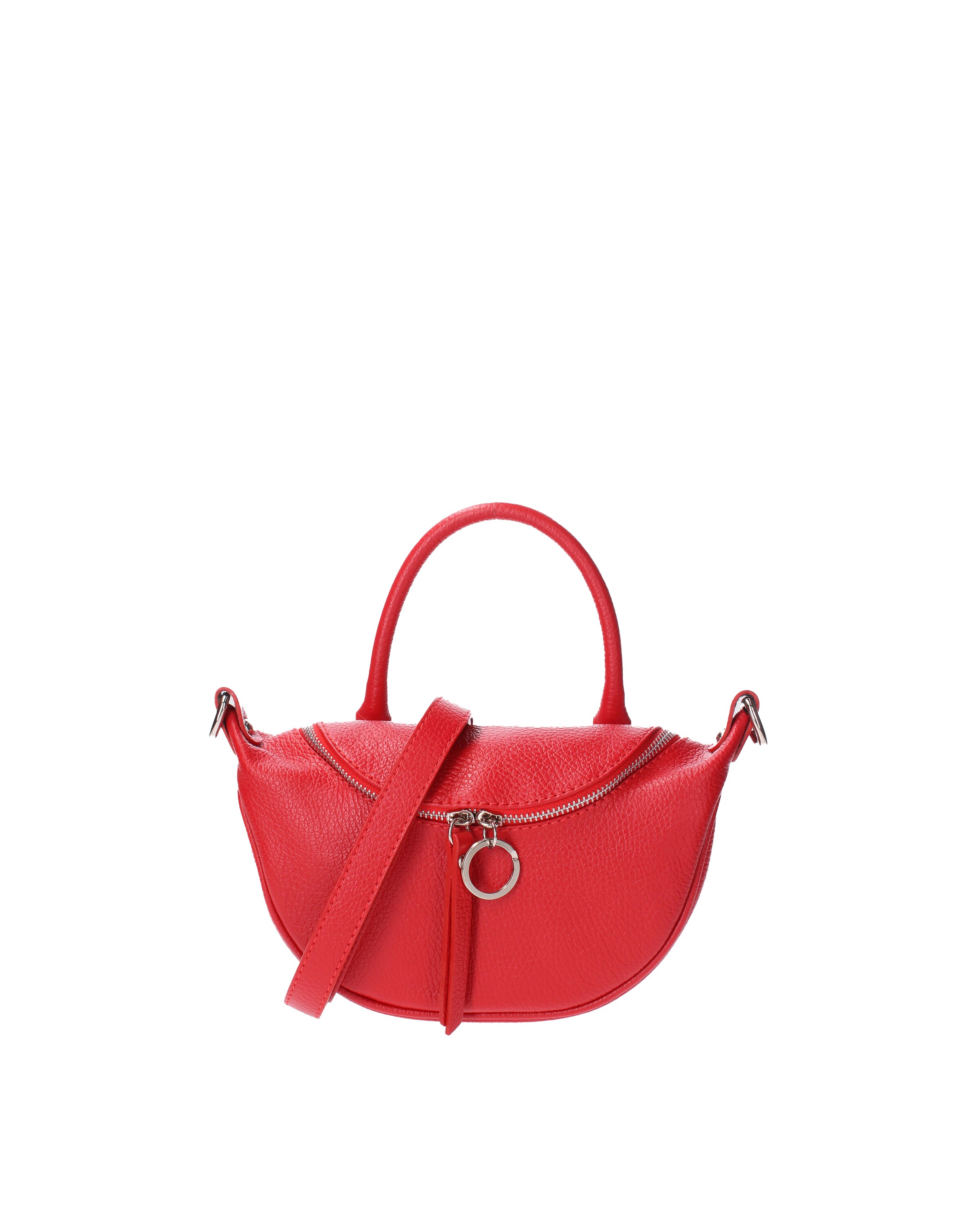Viola Castellani Handtasche in Rot: Vorderseite