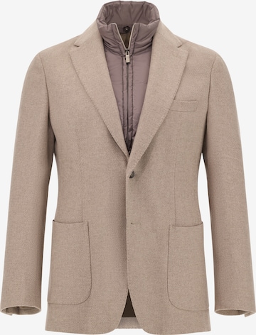 Boggi Milano - Regular Fit Jaqueta em bege: frente