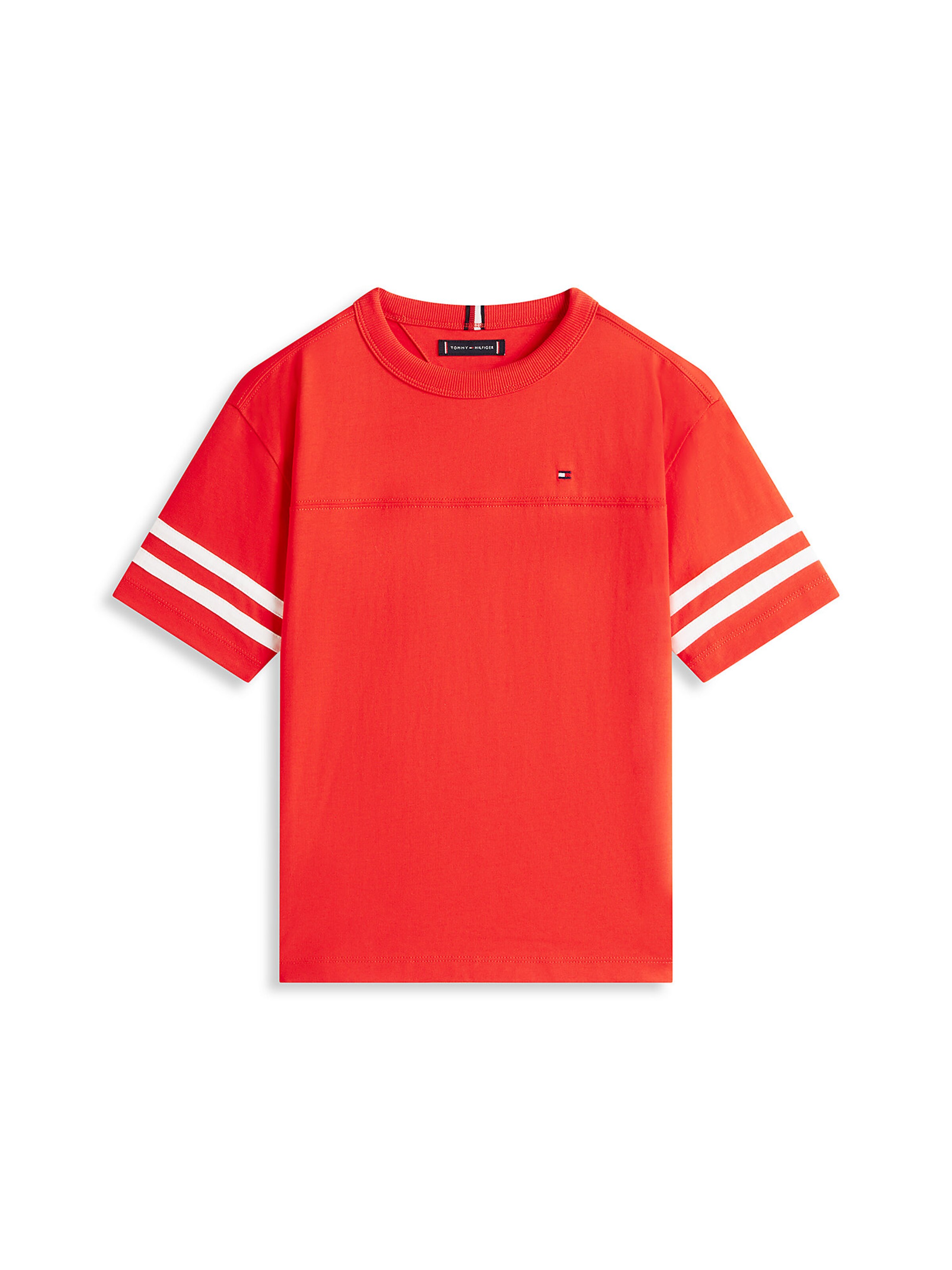 T-Shirt TOMMY HILFIGER en rouge : devant