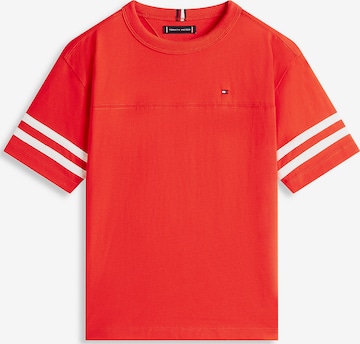 T-Shirt TOMMY HILFIGER en rouge : devant