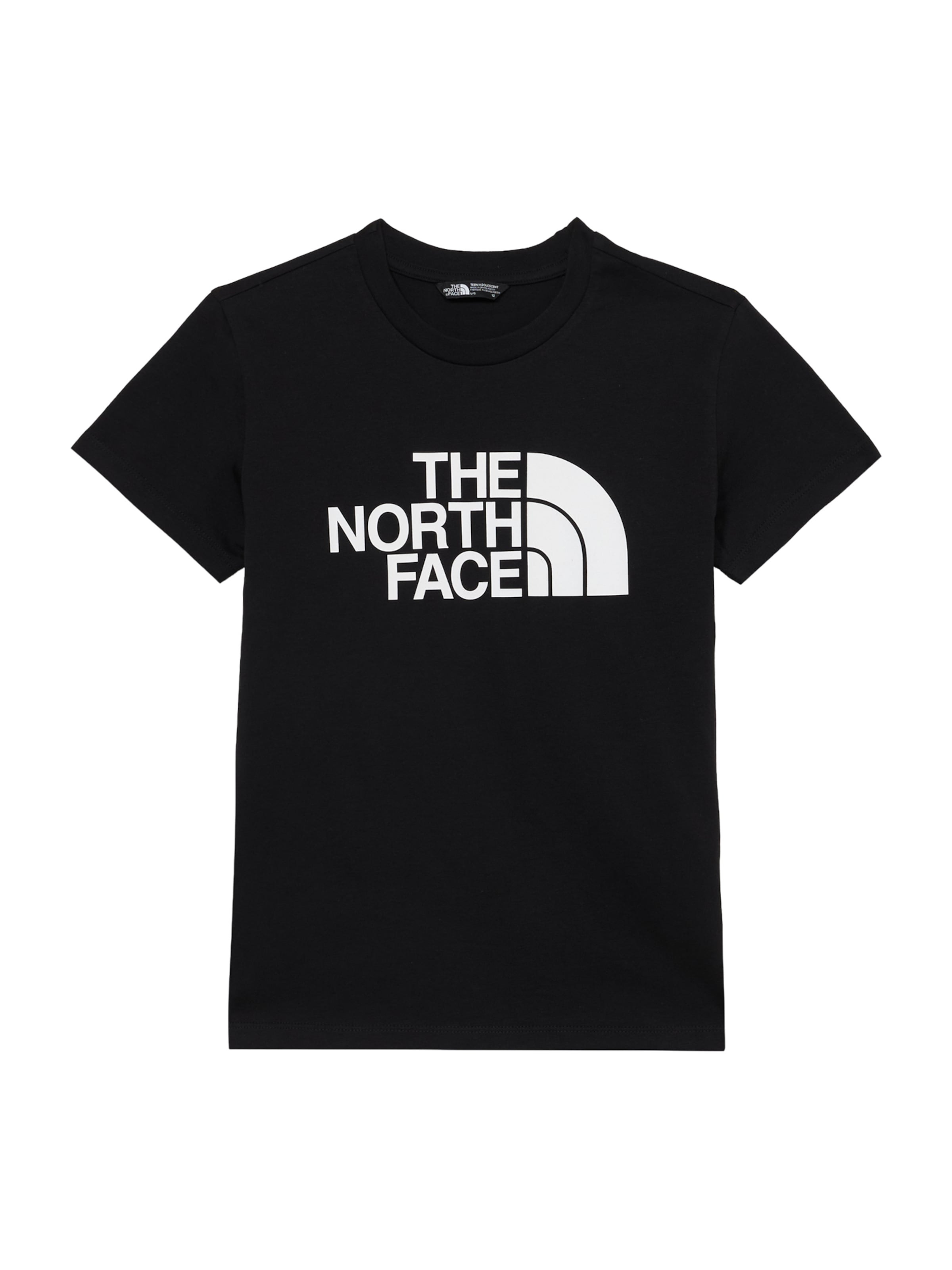 THE NORTH FACE Funktionsshirt 'Teen Easy' in Schwarz: Vorderseite