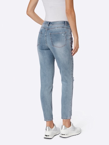 Coupe slim Jean heine en bleu