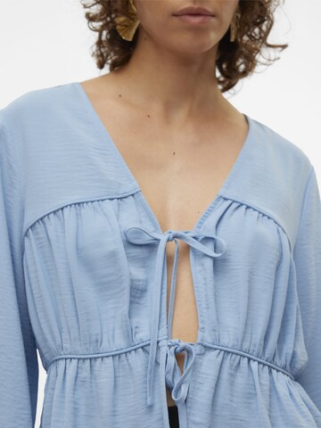 VERO MODA Bluse 'ANNA' in Blau