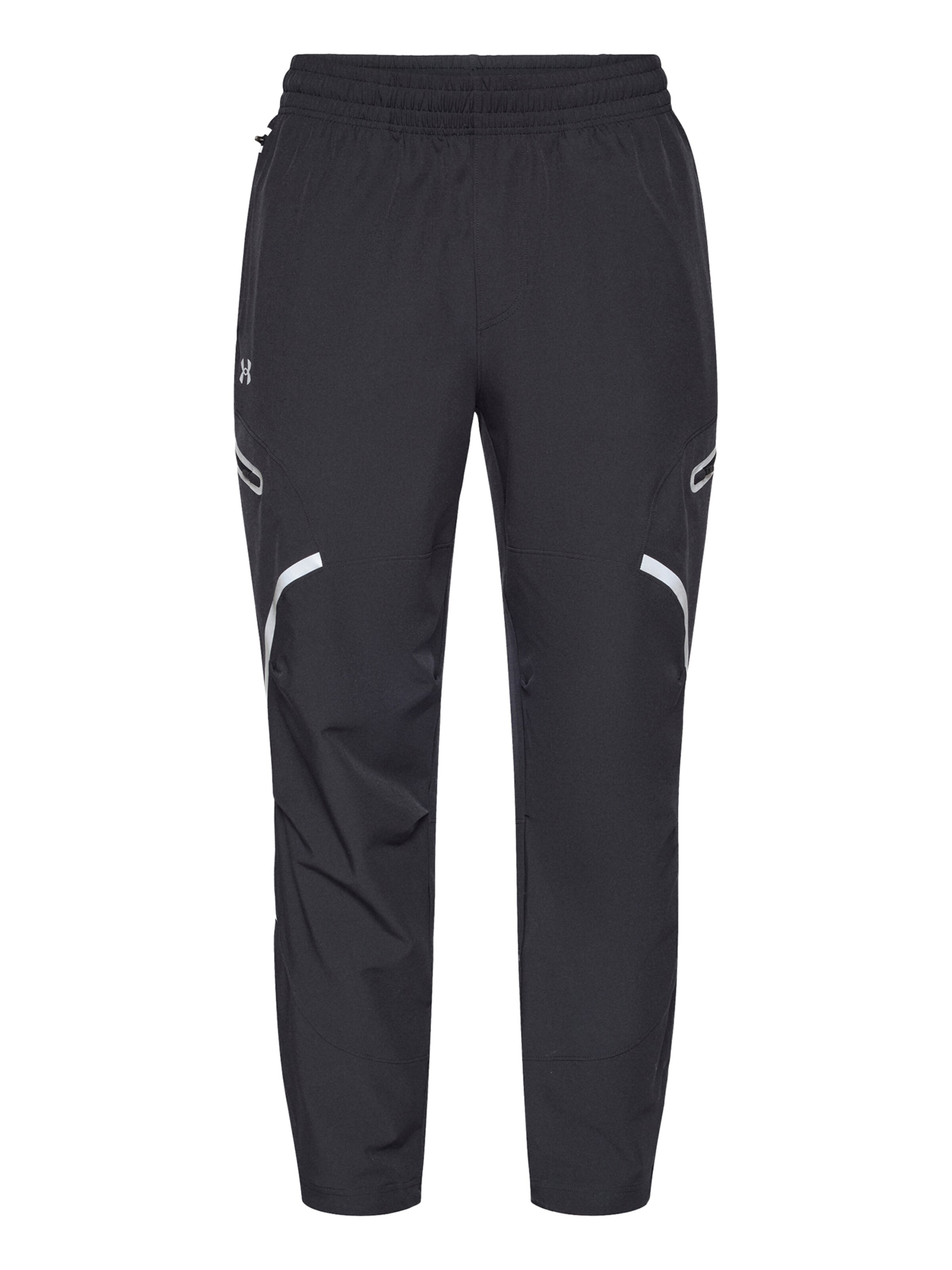 UNDER ARMOUR Sportske hlače 'Unstoppable' u siva / crna, Pregled proizvoda