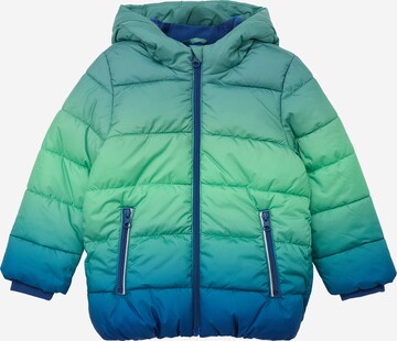 s.Oliver Winter Jacket in Green: front