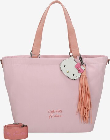 Shopper 'Hello Kitty' di Fritzi aus Preußen in rosa: frontale