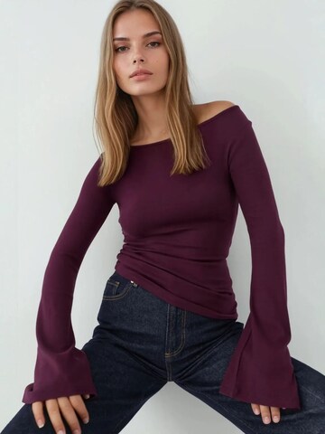 Hiccup Top 'Oberteile' in Purple: front