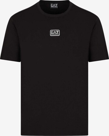 EA7 Emporio Armani Functioneel shirt in Zwart: voorkant