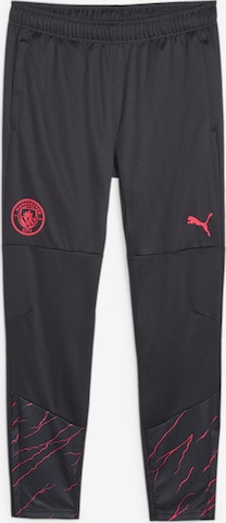 PUMA Workout Pants 'Manchester City' in Black: front