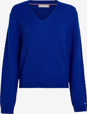 TOMMY HILFIGER Trui in Blauw: voorkant