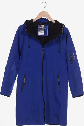 ILSE JACOBSEN Jacket & Coat in XXL in Blue: front