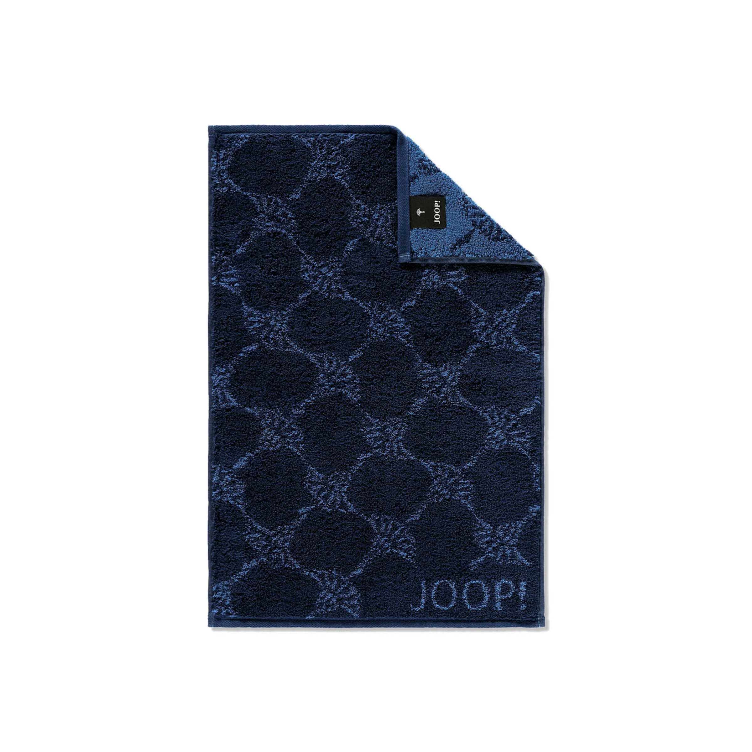 JOOP! Handdoek in Blauw: voorkant