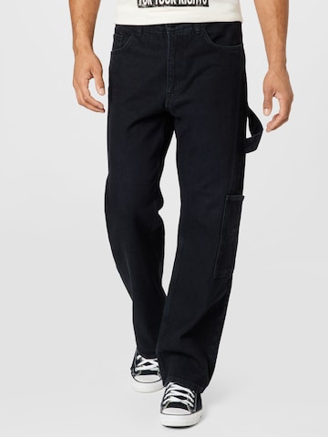 ABOUT YOU x Louis Darcis Regular Jeans in Zwart: voorkant
