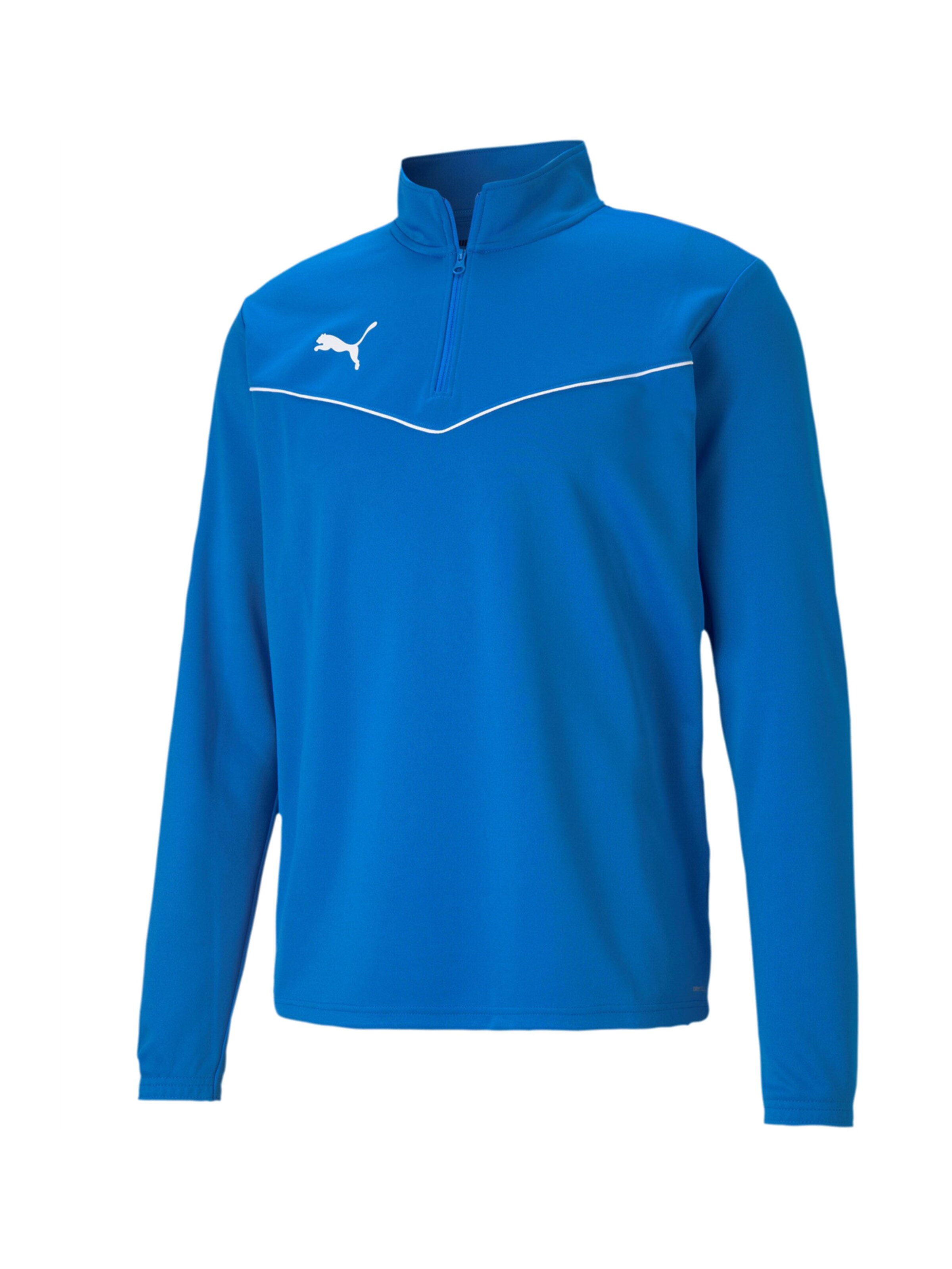 Sweat de sport 'TeamRise' PUMA en bleu : devant