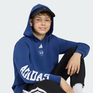 ADIDAS SPORTSWEARSportska sweater majica 'Marvel Spider-Man' - plava boja