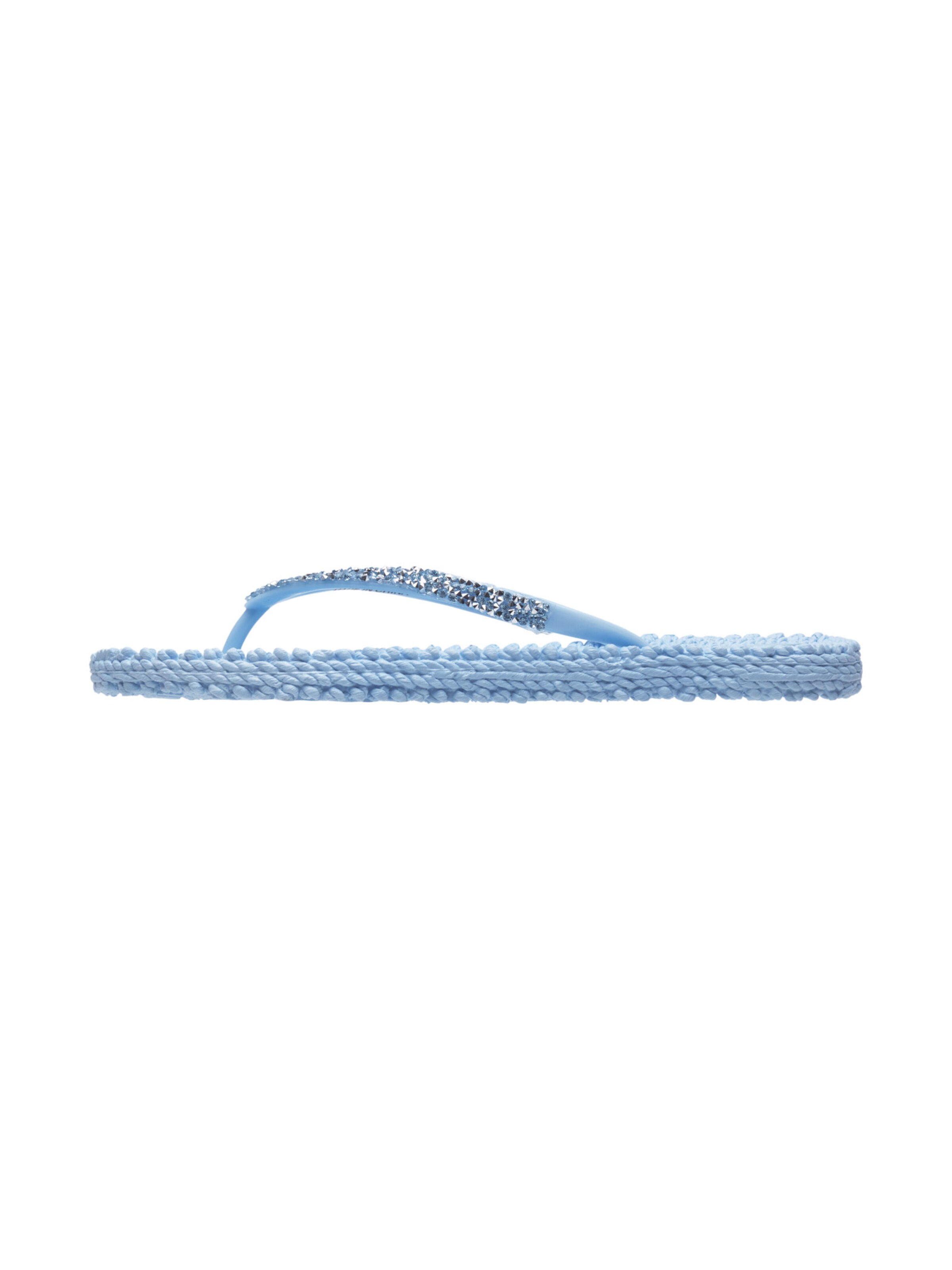 ILSE JACOBSEN Teenslipper 'CHEERFUL' in Blauw: voorkant