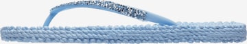 Tongs 'CHEERFUL' ILSE JACOBSEN en bleu : devant