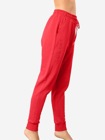 OCEANSAPART Tapered Hose 'Beverly' in Rot