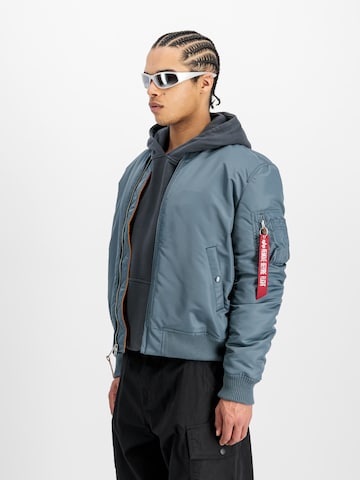 ALPHA INDUSTRIES Talvitakki 'MA-1 VF Vintage Fit 59' värissä sininen