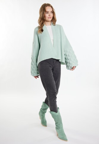 Cardigan IZIA en vert