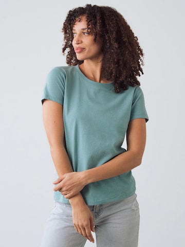 Honest Basics Shirt 'T-shirt Women' in Groen