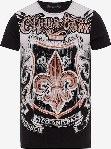 CIPO & BAXX Shirt in Black: front