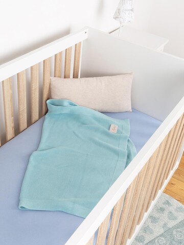 SIGIKID Babydecke 'Strickdecke Knitted Love Babydecke'‌‌‌‌ in Blau