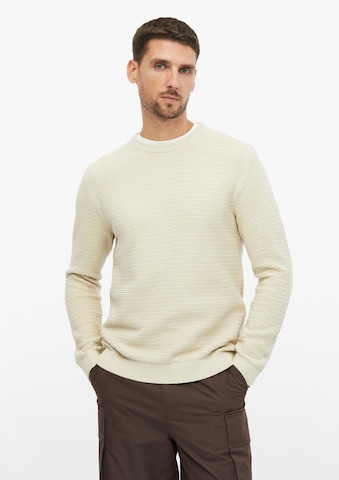 Pull-over s.Oliver en beige : devant