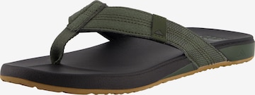 REEF Beach & Pool Shoes in Green: front