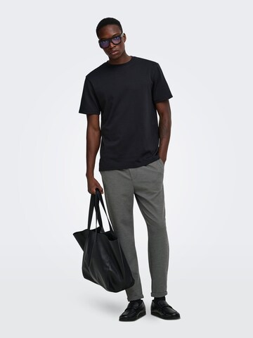 Only & Sons Regular Pants 'ONSJack' in Black