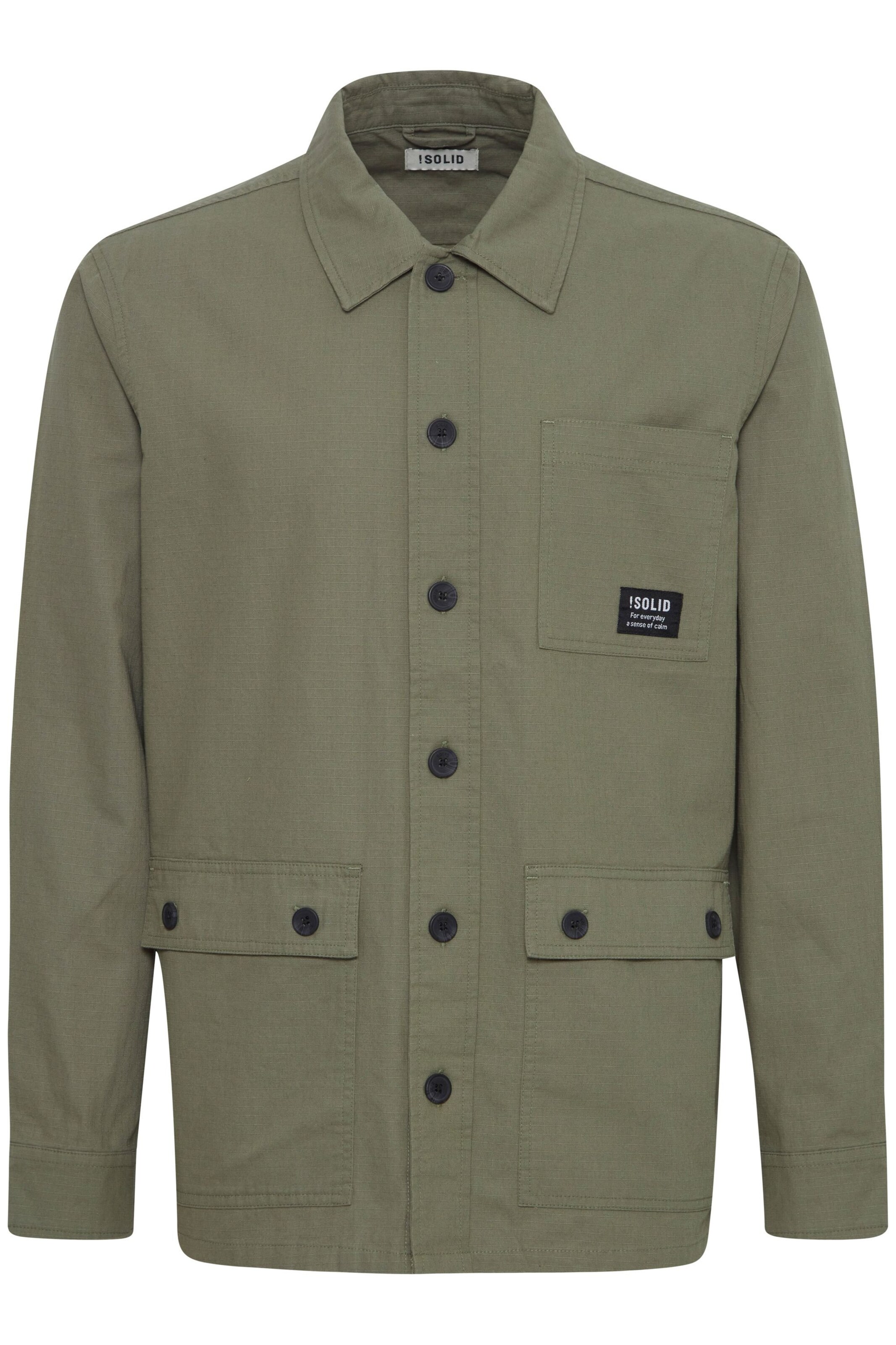 !Solid Between-season jacket 'Laurie' in Green: front