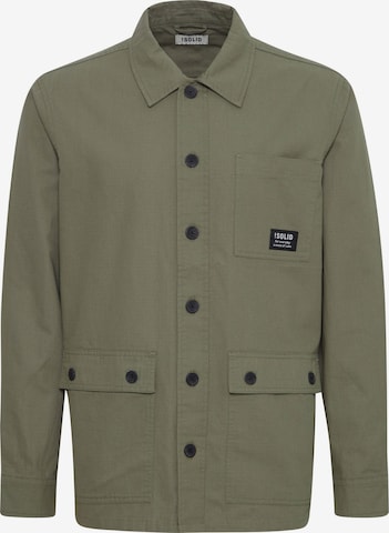 !Solid Between-Season Jacket 'Laurie' in Green: front