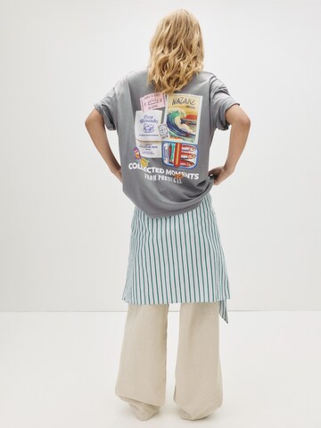 T-shirt Pull&Bear en gris