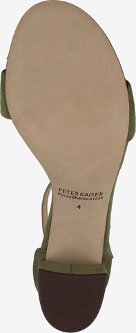 PETER KAISER Sandalen met riem in Groen